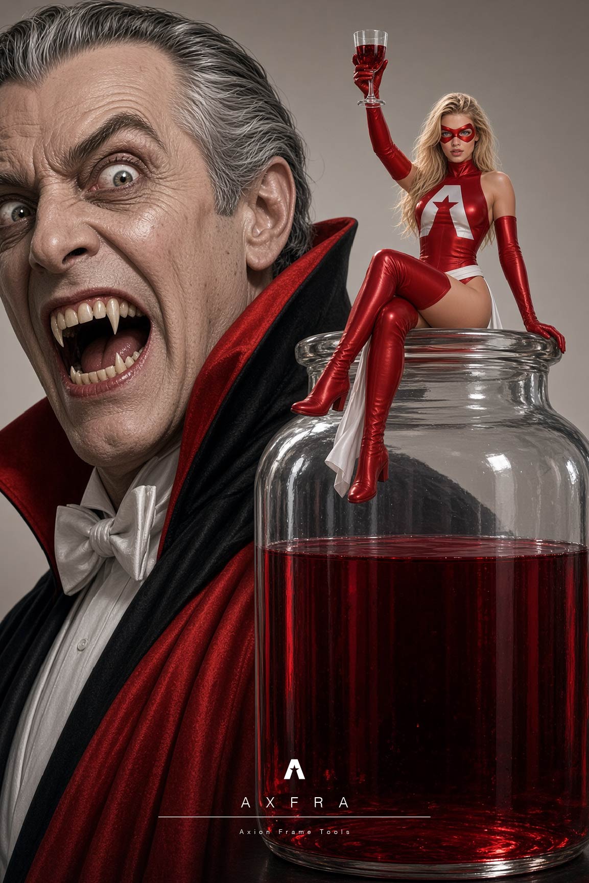 Drácula entra en AXFRA — escena del Conde Alarsi, AXFRA